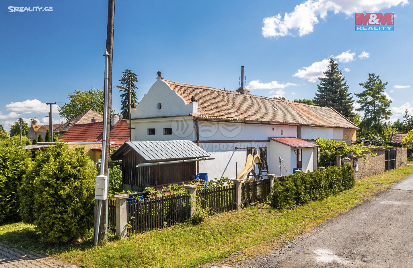 Prodej  rodinného domu 80 m², pozemek 194 m², Lkáň, okres Litoměřice