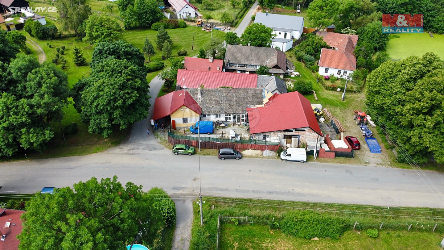 Prodej  chalupy 250 m², pozemek 456 m², Těmice, okres Pelhřimov