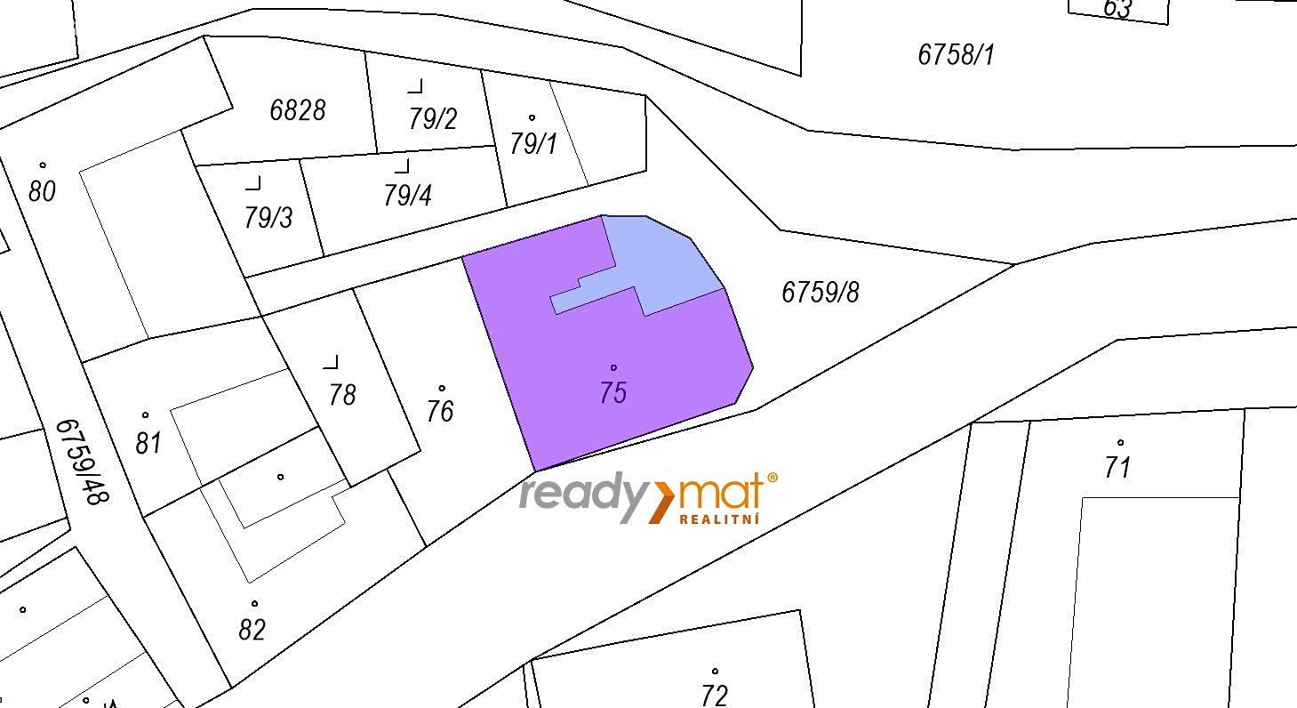 Prodej  stavebního pozemku 273 m², Kněždub, okres Hodonín
