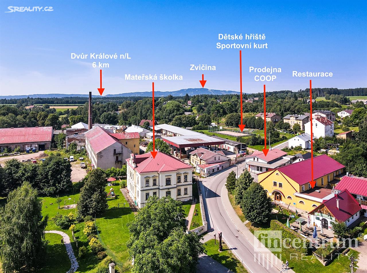 Prodej  stavebního pozemku 1 631 m², Vítězná, okres Trutnov