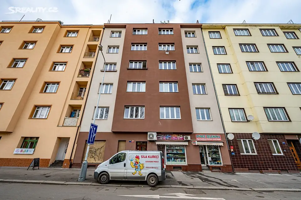 Pronájem bytu 2+1 52 m², Ortenovo náměstí, Praha 7 - Holešovice