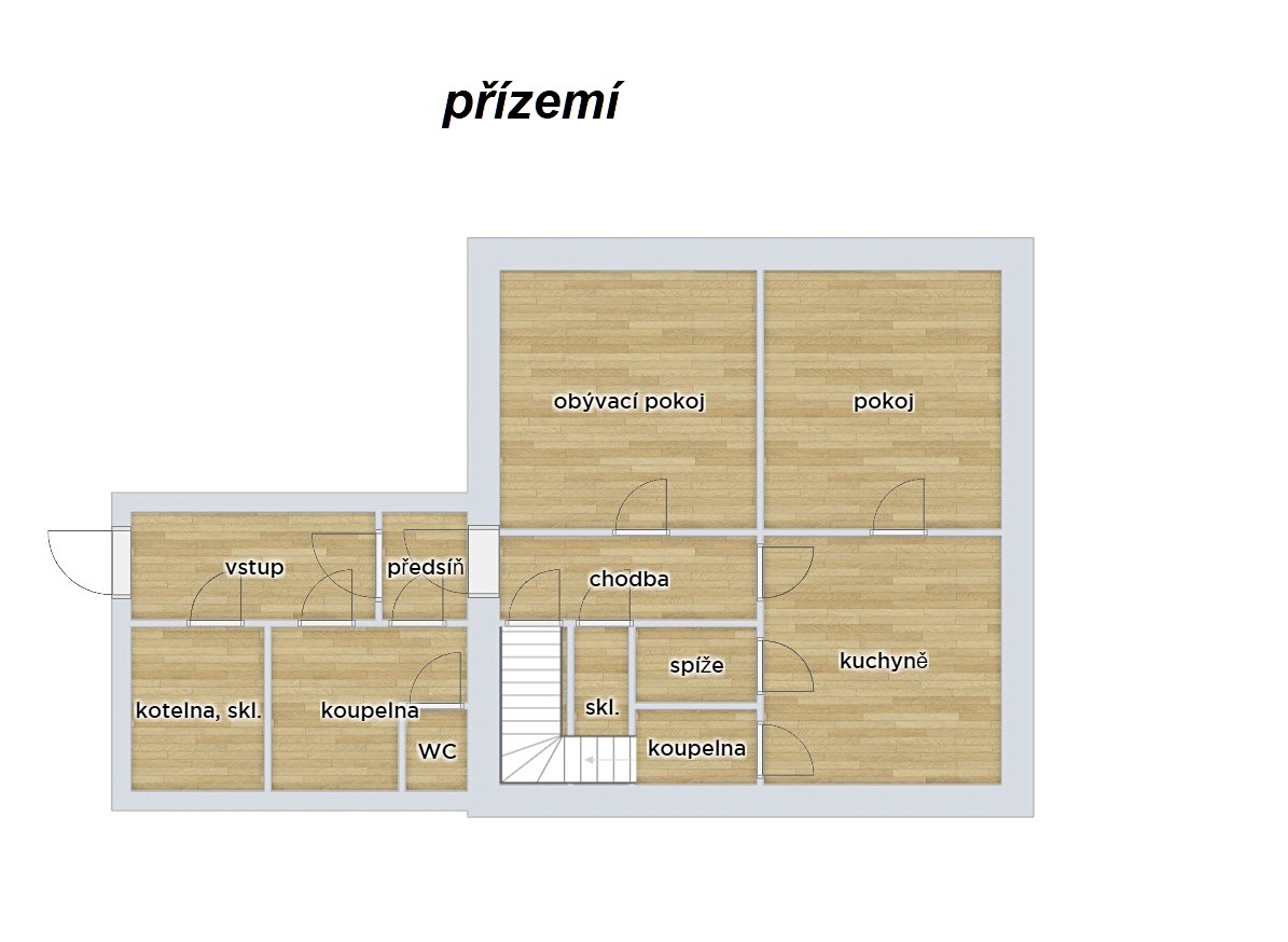 Prodej  rodinného domu 80 m², pozemek 1 025 m², Ostrava - Polanka nad Odrou, okres Ostrava-město