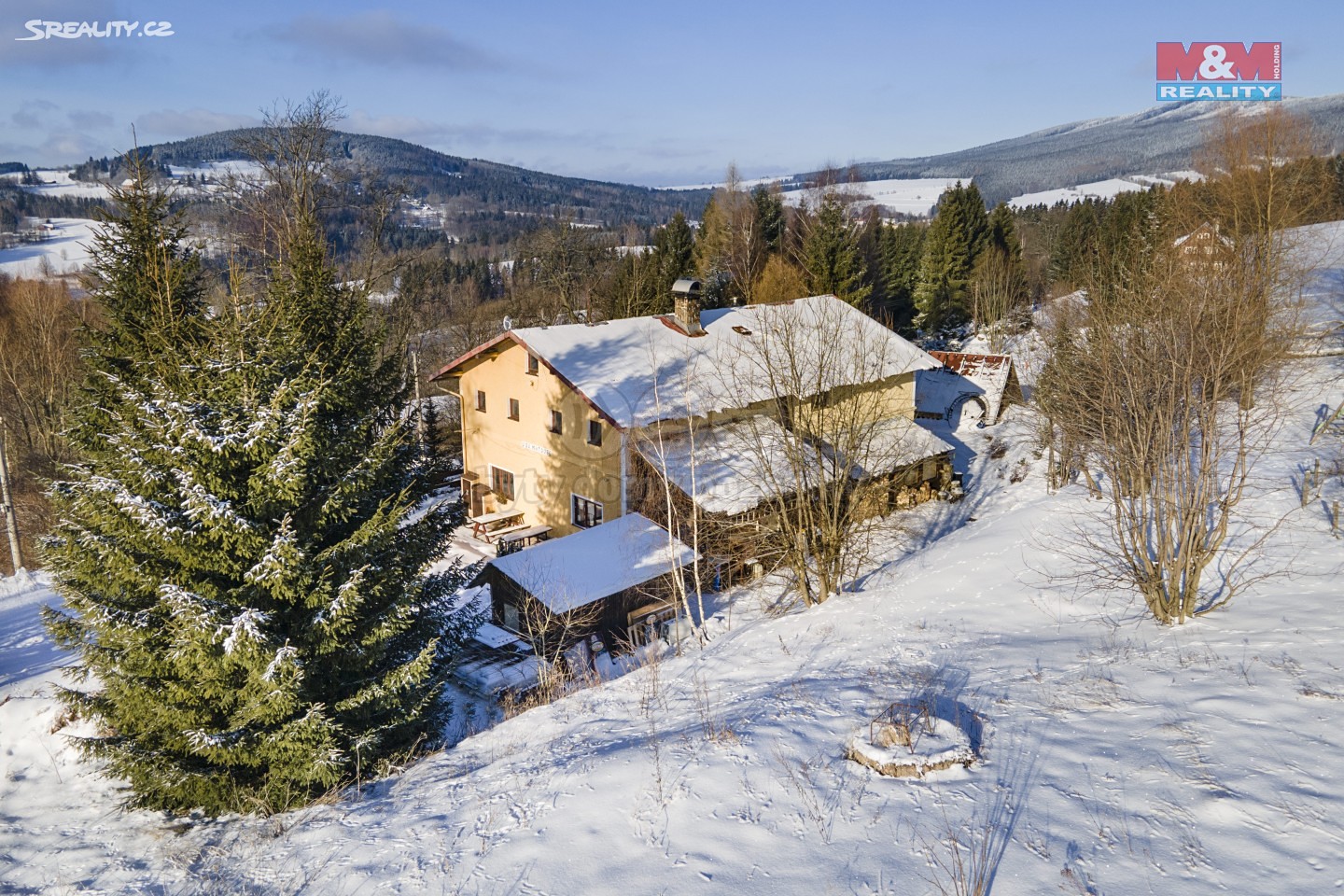 Prodej  rodinného domu 431 m², pozemek 3 508 m², Deštné v Orlických horách, okres Rychnov nad Kněžnou