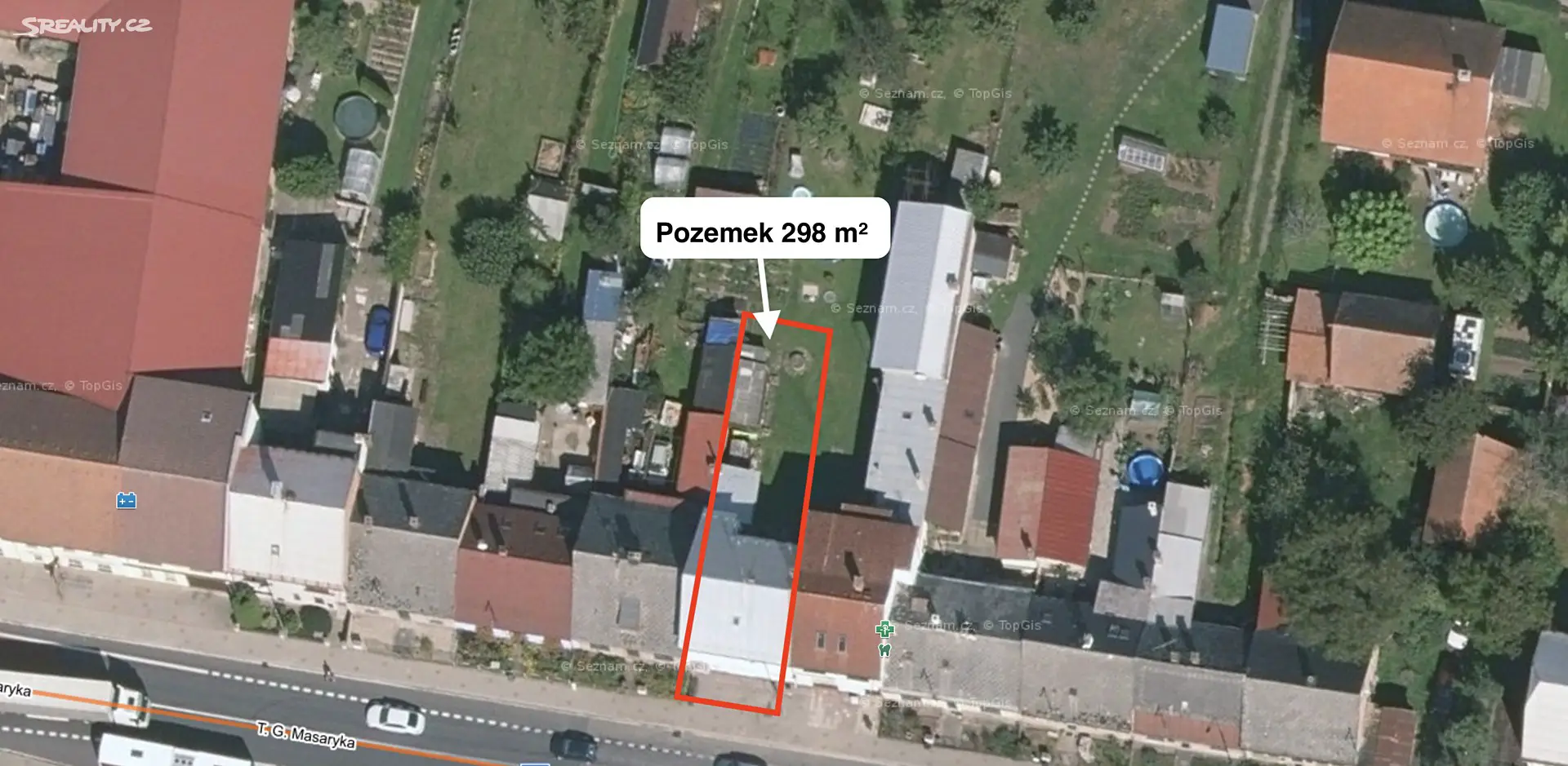 Prodej  rodinného domu 195 m², pozemek 298 m², T. G. Masaryka, Ostroměř