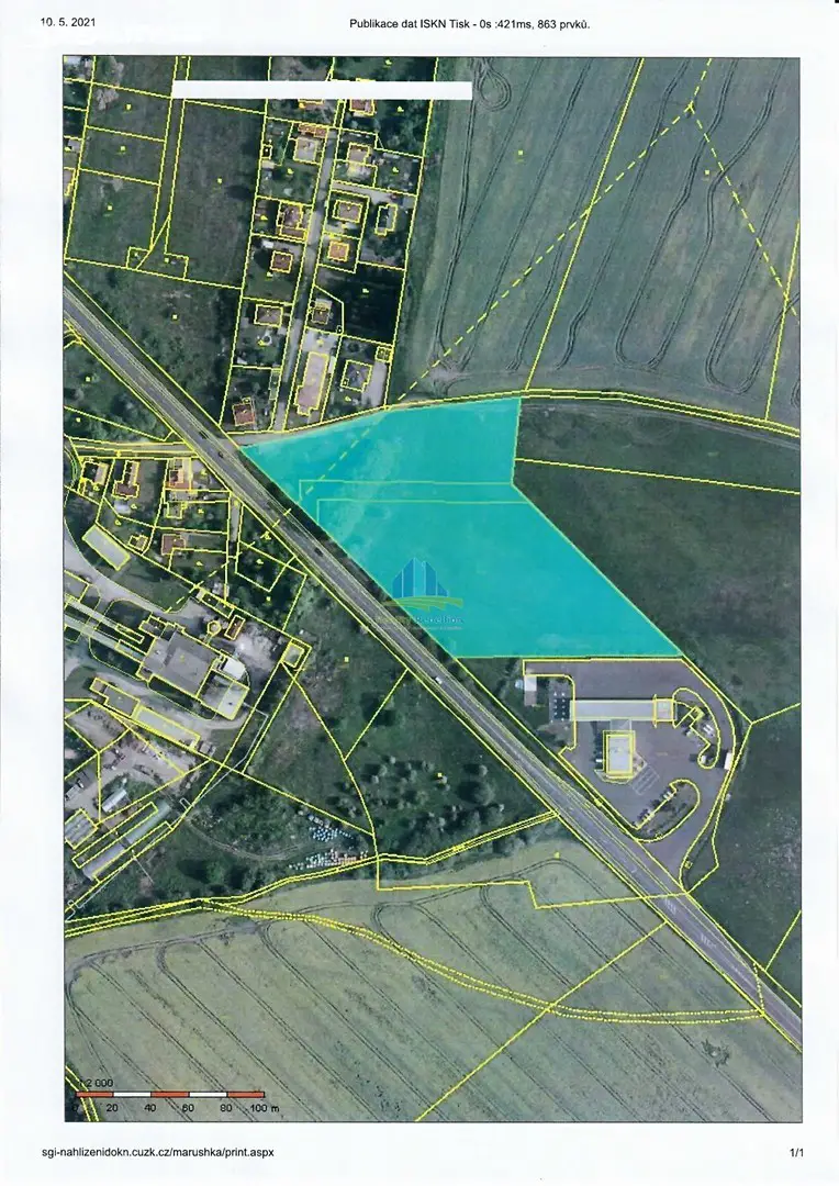 Prodej  komerčního pozemku 16 056 m², Františkovy Lázně - Horní Lomany, okres Cheb