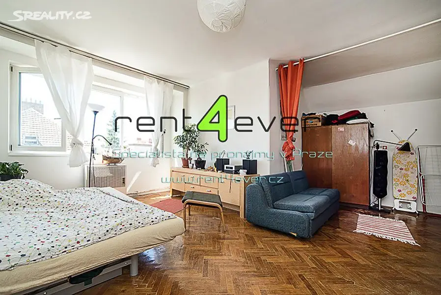 Pronájem bytu 2+1 48 m², Okrouhlická, Praha 8 - Kobylisy