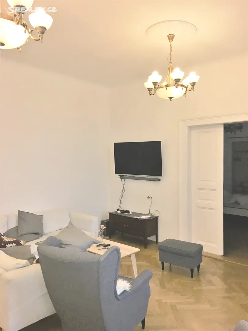 Pronájem bytu 4+1 128 m², Jana Masaryka, Praha 2 - Vinohrady
