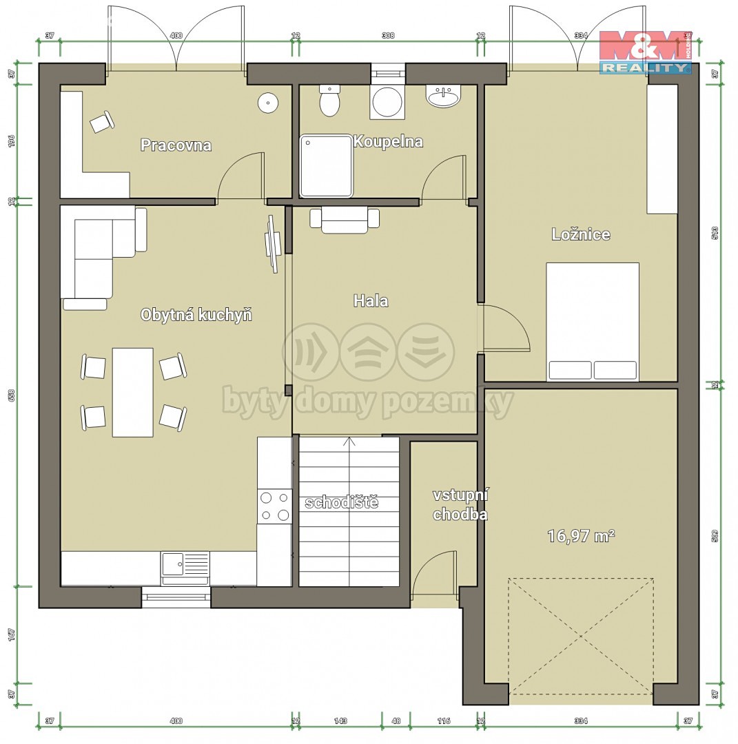 Prodej  rodinného domu 214 m², pozemek 360 m², Říčany - Radošovice, okres Praha-východ
