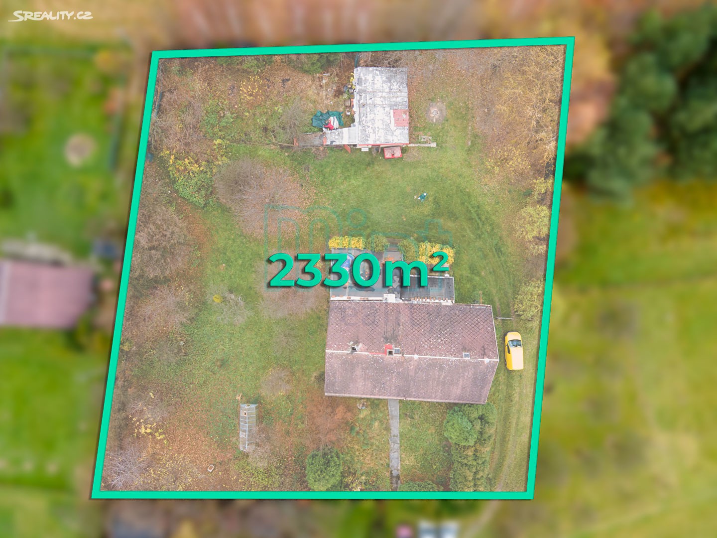 Prodej  stavebního pozemku 2 330 m², Sedliště, okres Frýdek-Místek