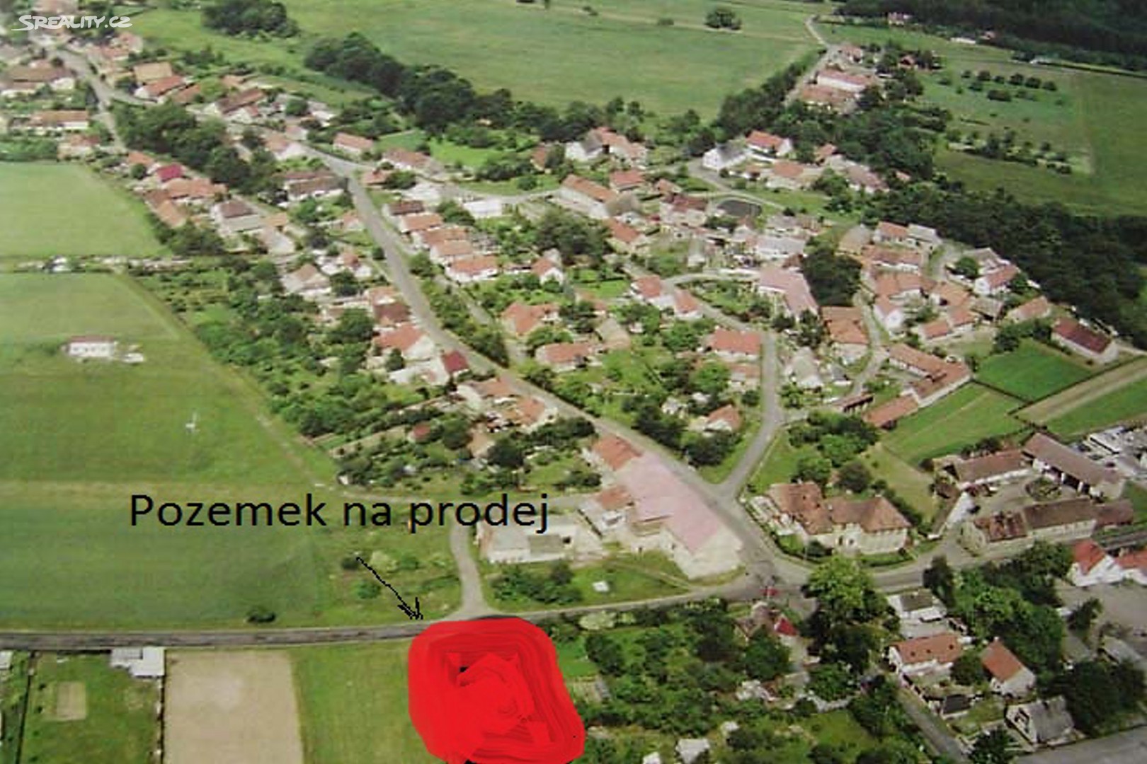 Prodej  stavebního pozemku 1 883 m², Svojetín, okres Rakovník
