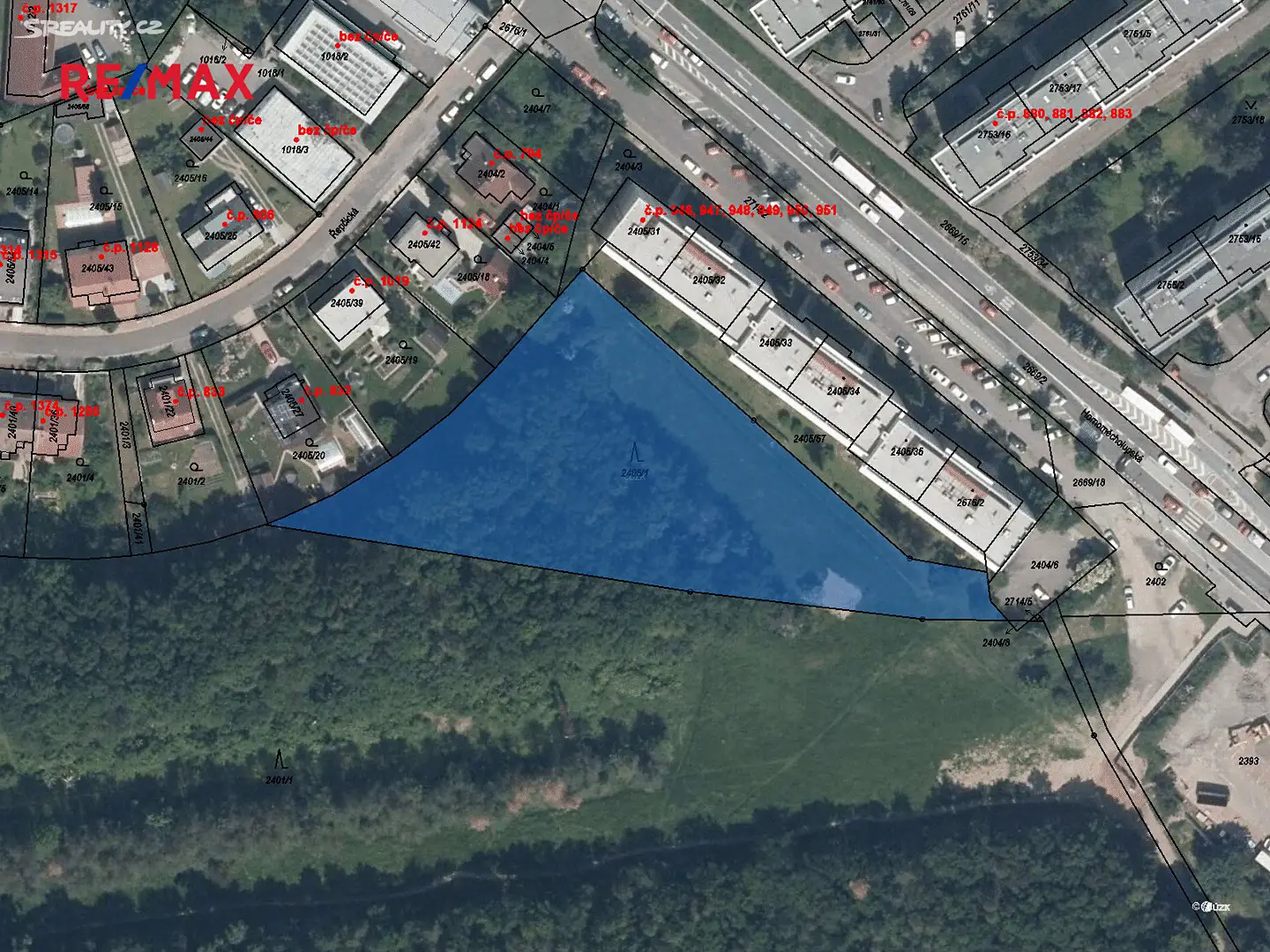 Prodej  pozemku 4 818 m², Praha