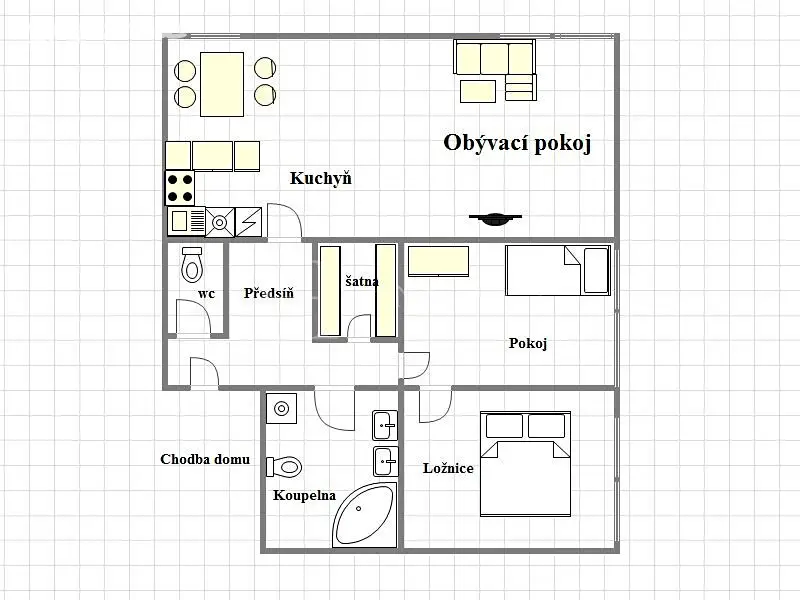 Pronájem bytu 3+kk 86 m², Švejcarovo náměstí, Praha 5 - Stodůlky