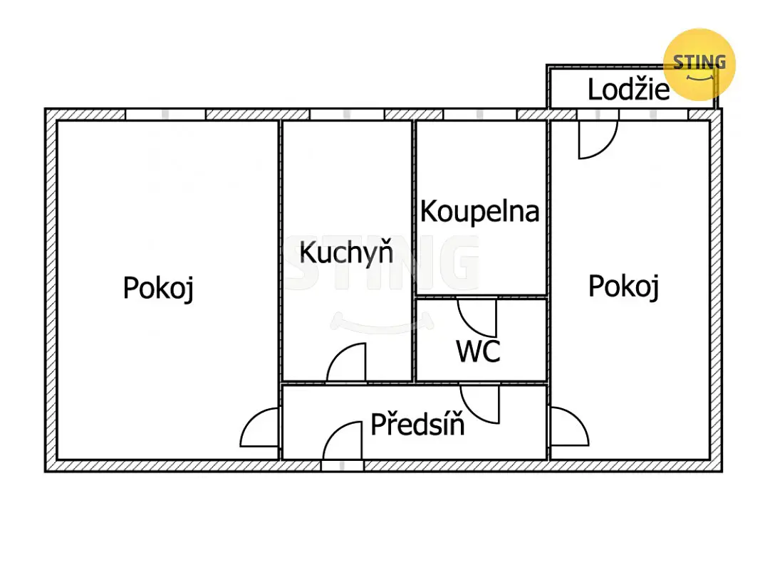 Prodej bytu 2+1 89 m², Staromajetínská, Majetín