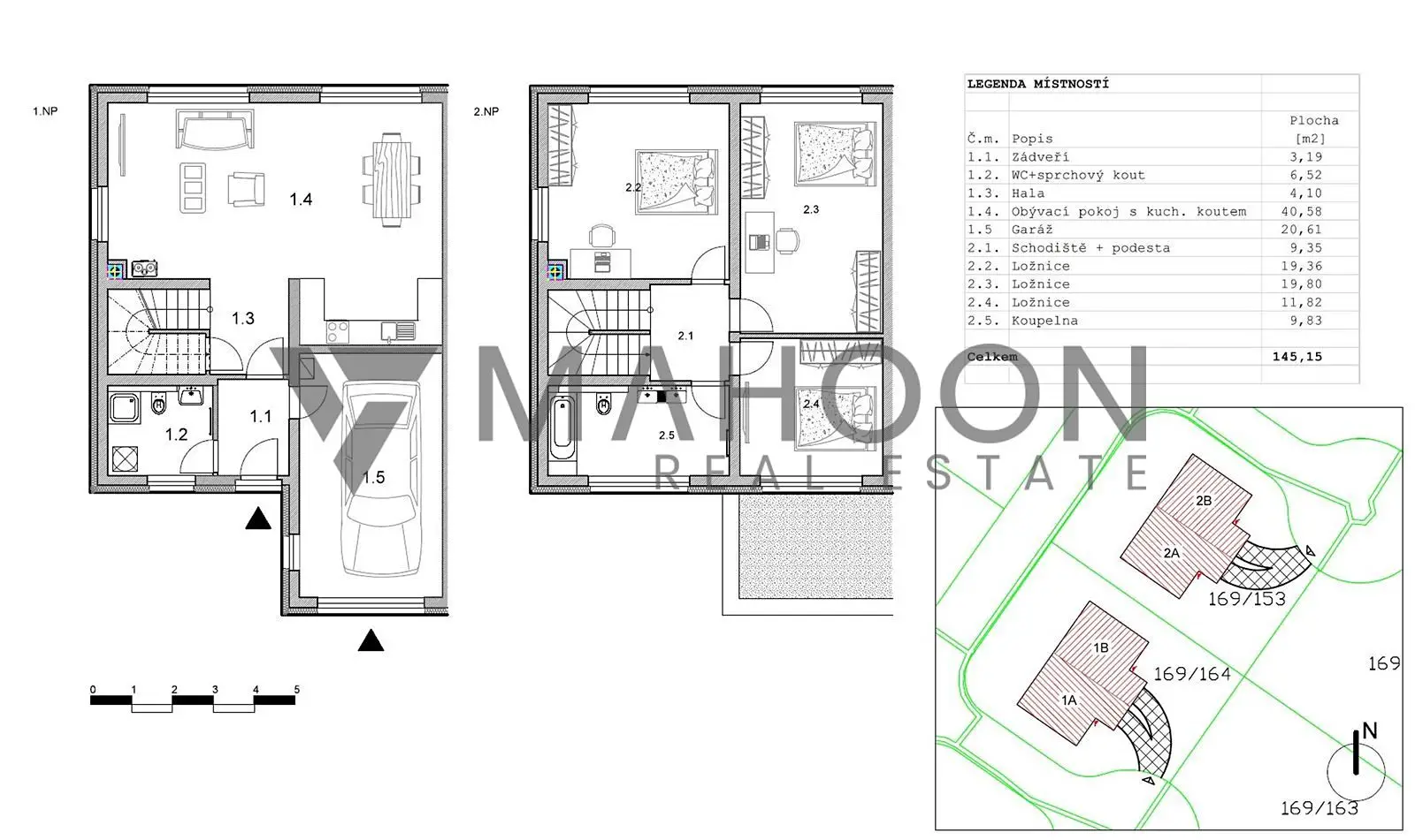 Prodej bytu 4+kk 146 m² (Mezonet), Tuchoraz, okres Kolín