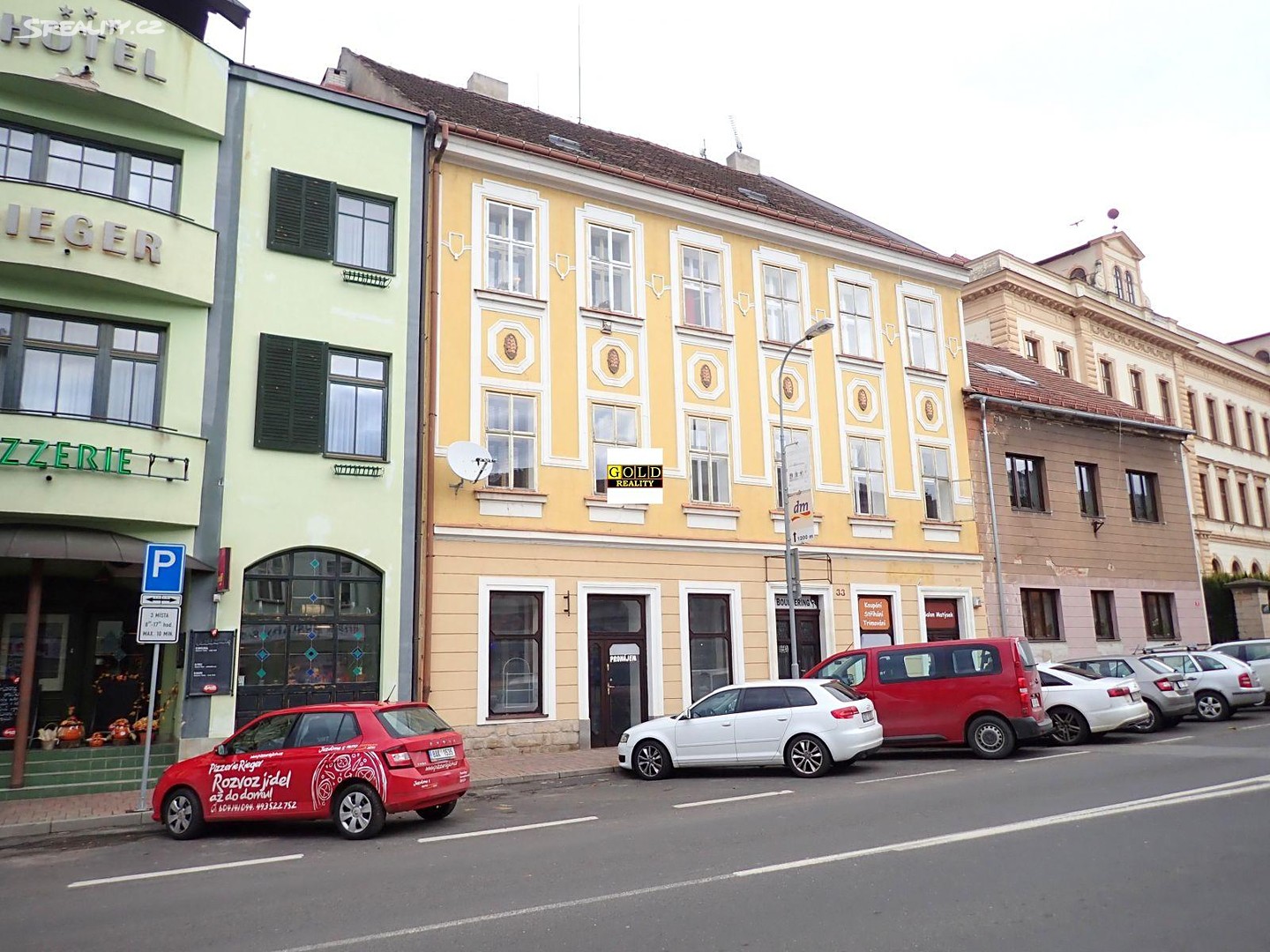 Pronájem bytu 1+1 38 m², Komenského náměstí, Jičín - Holínské Předměstí