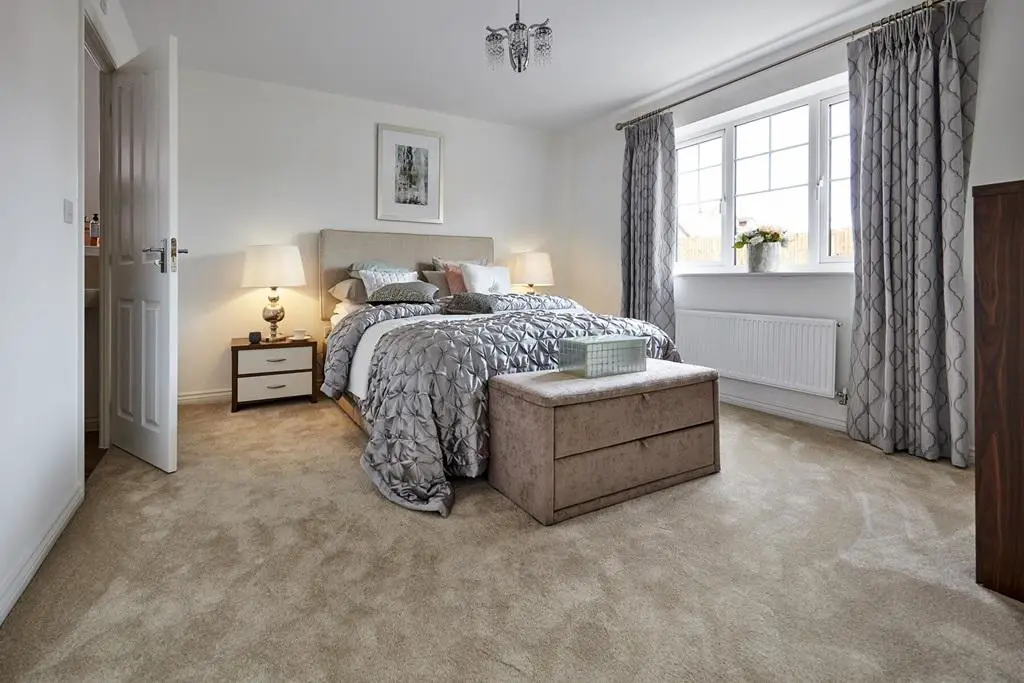 An example of a bungalow main bedroom