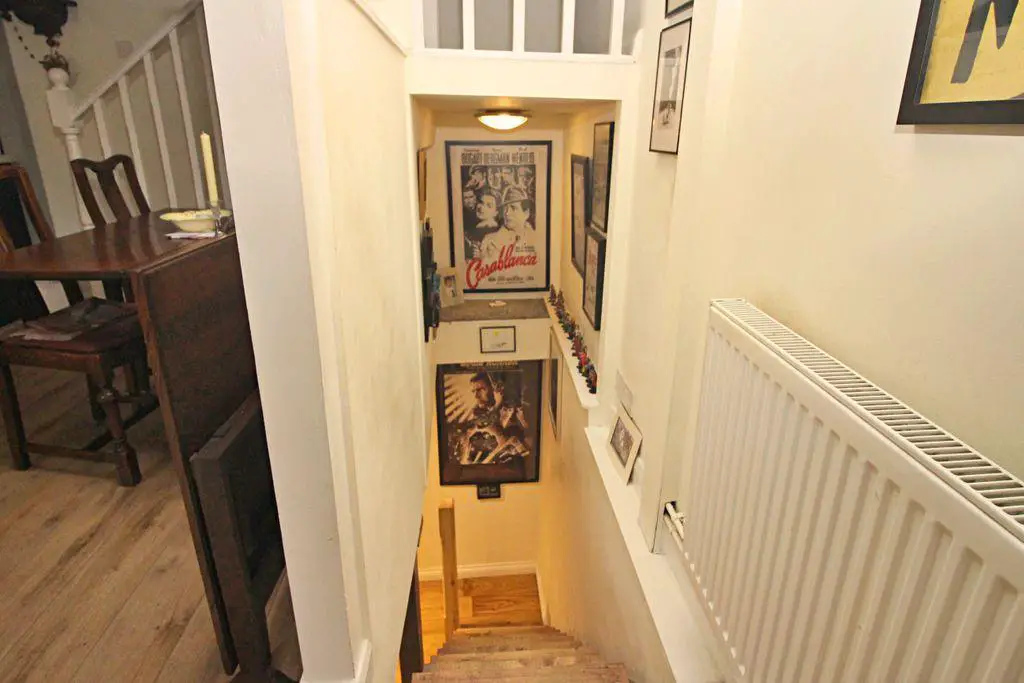 Staircase To Lower Floor