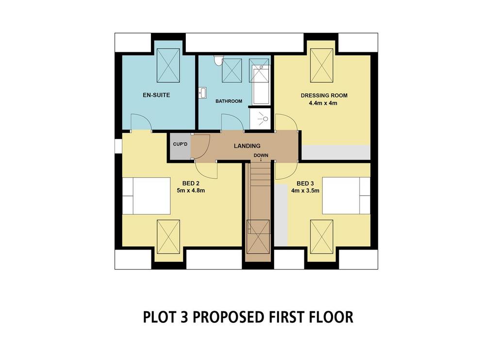 Plot 3 Proposed 1st floor