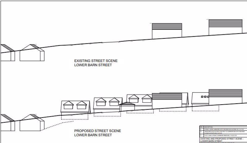 Proposed street...