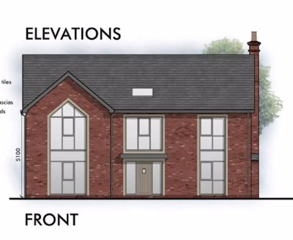 Proposed front elevation