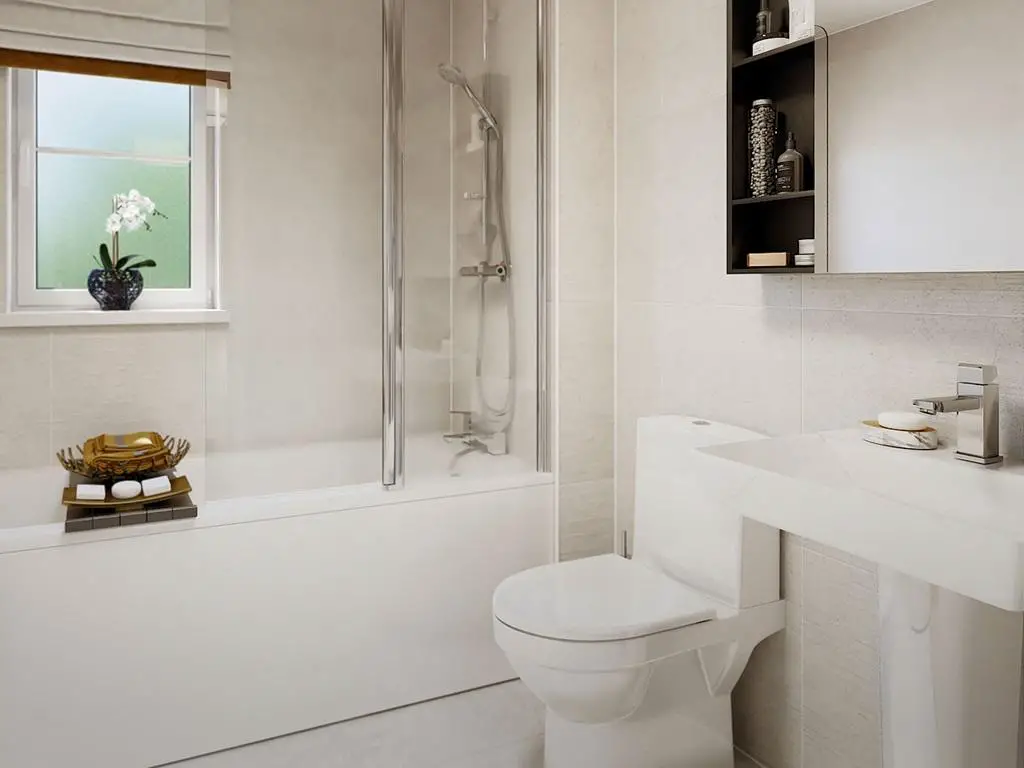 Image of bathroom in 4 bedroom Glamis house type