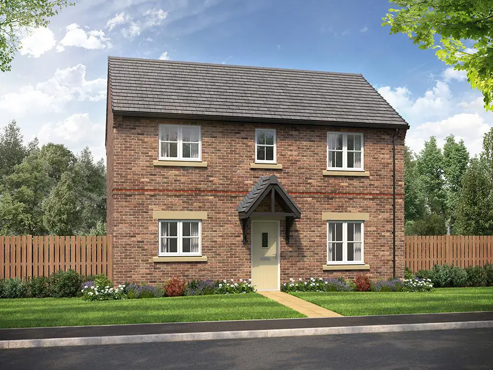 External CGI of 3 bedroom Cooper