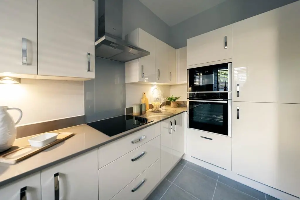 Kitchens are fitted with fully intergrated,...