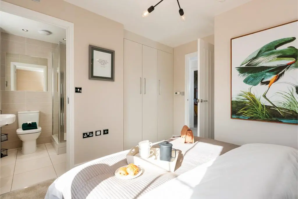 Escape to the main double bedroom
