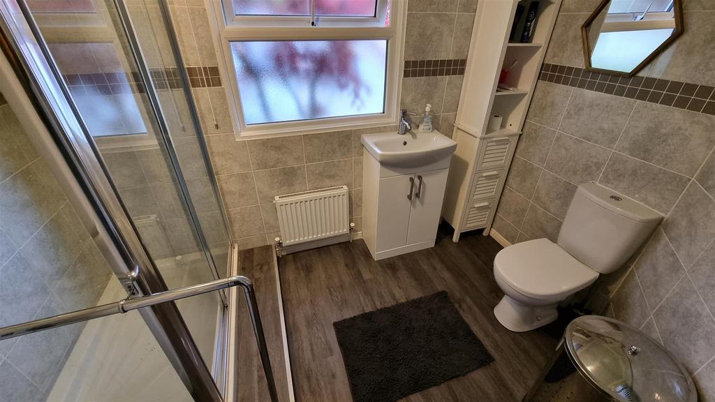Refitted shower room