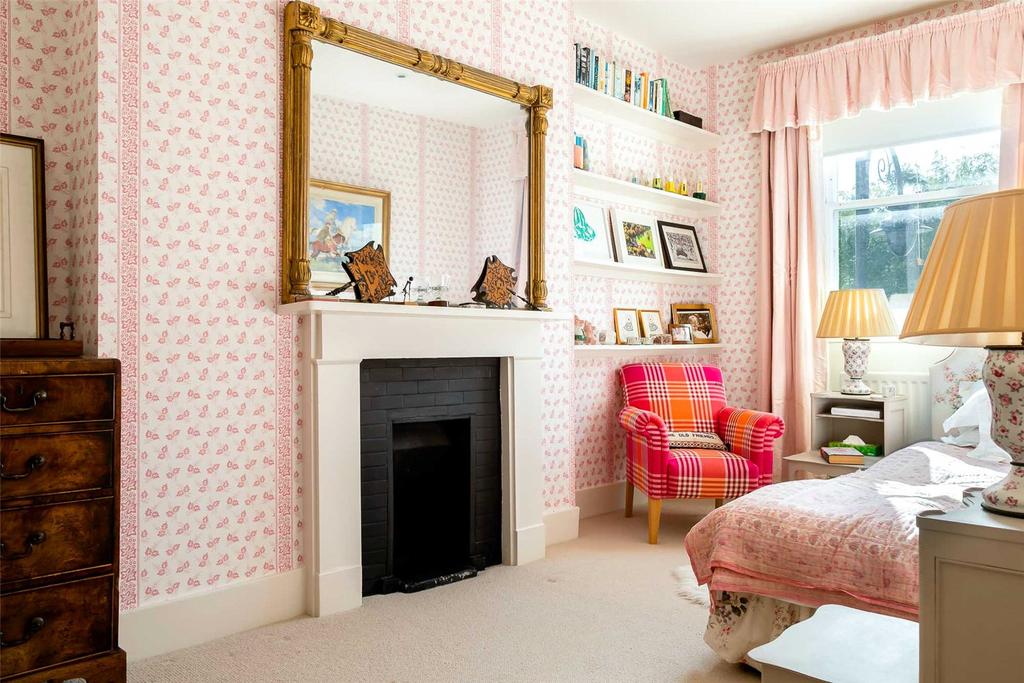 Patterned Pink Room