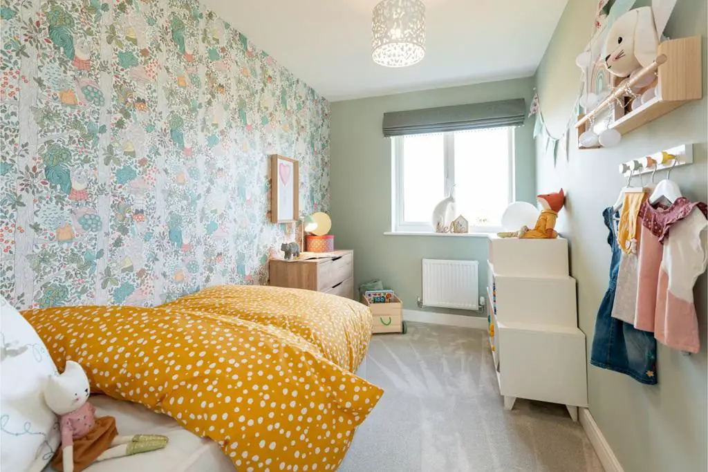Bedroom 3 can be used as a nursery, guest room...