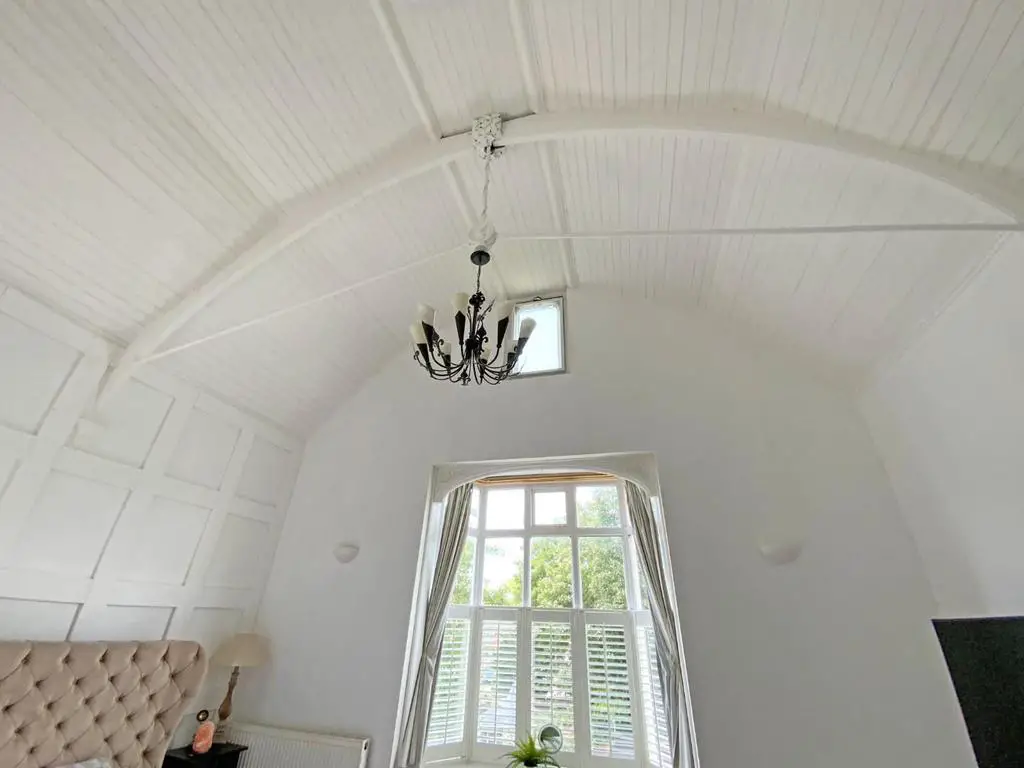 Vaulted Master Ceiling