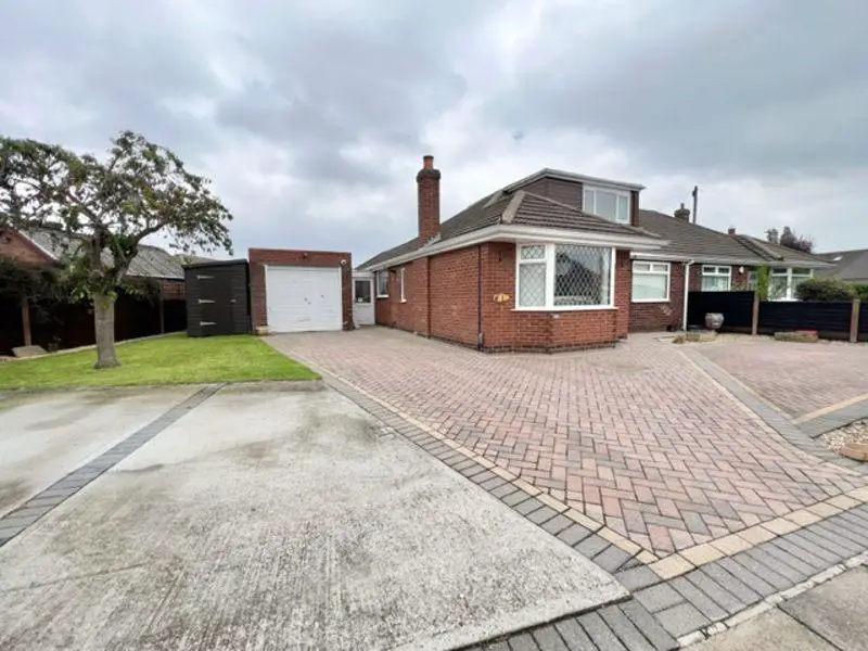 Driveway and garage