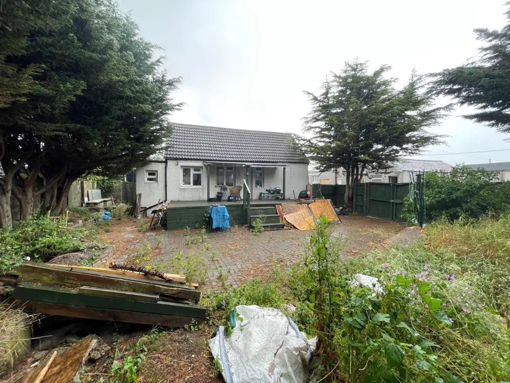 View of 45 Alvis Avenue Jaywick chalet and garden