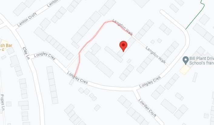 Langdon Walk Map/Location