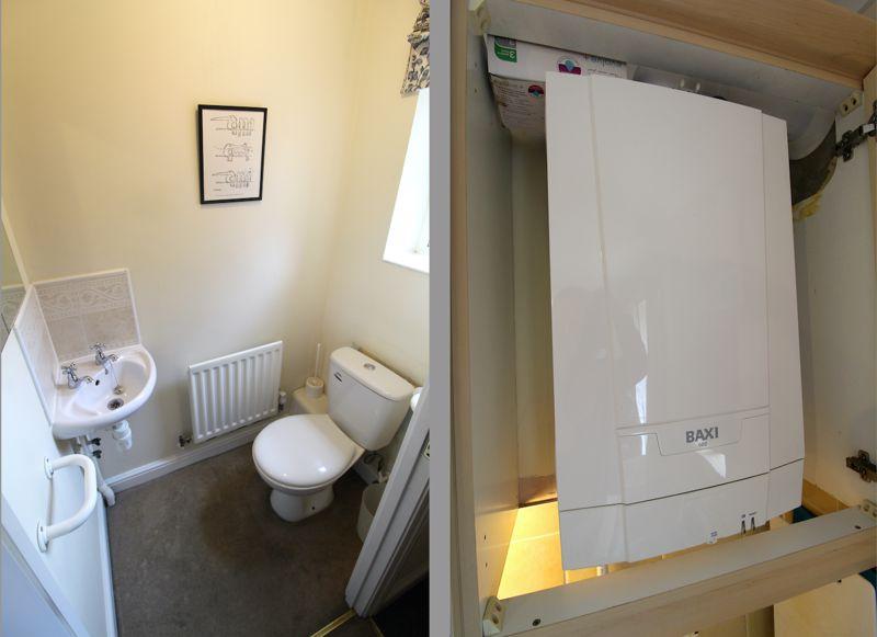 Cloakroom and Boiler