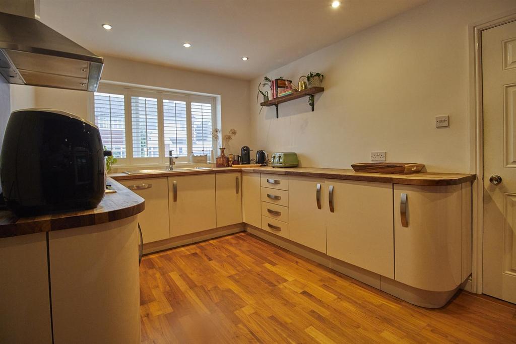 Refitted kitchen to front