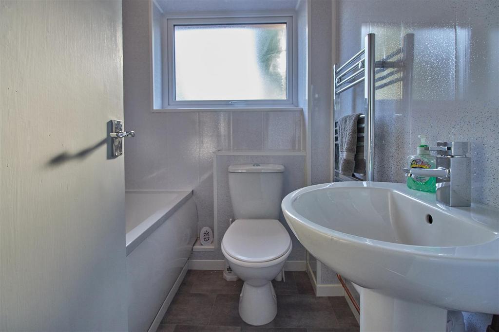 Refitted bathroom to rear