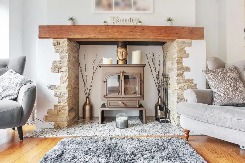 Feature fireplace