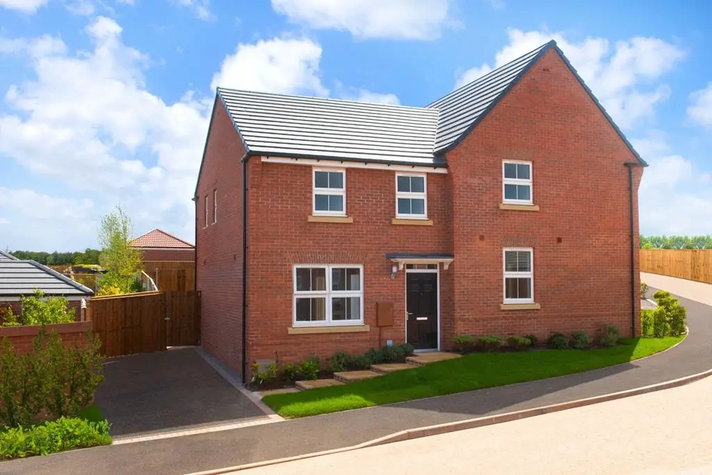 External view of a semi detached home