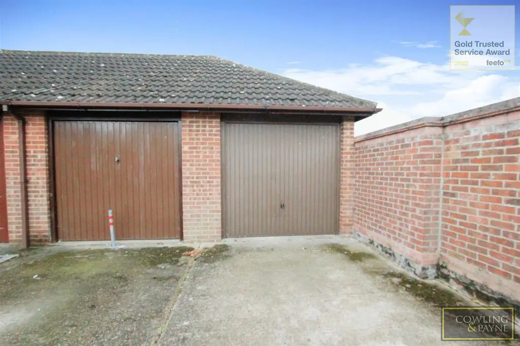Single garage with parking in front