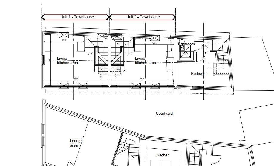 Proposed second floor plan