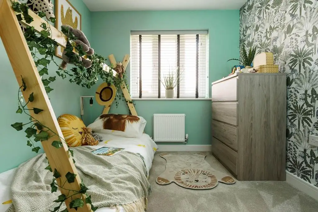 Bedroom 4 is well suited to a child or home office