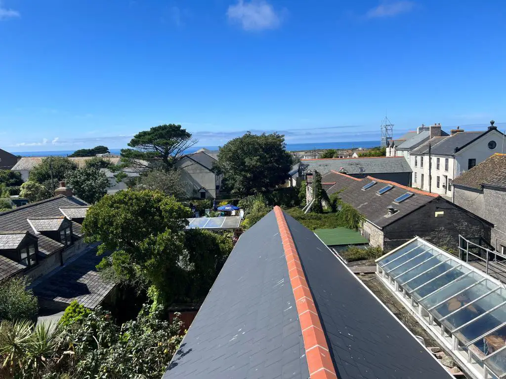 View from the rear over roof tops