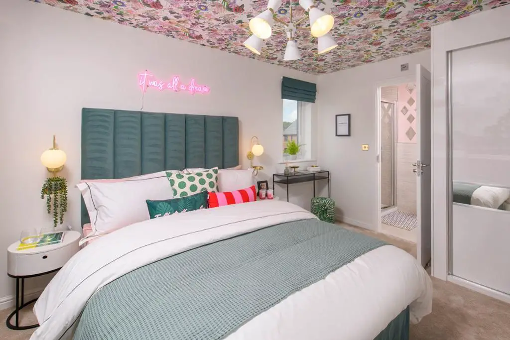 Beautifully styled Easedale bedroom
