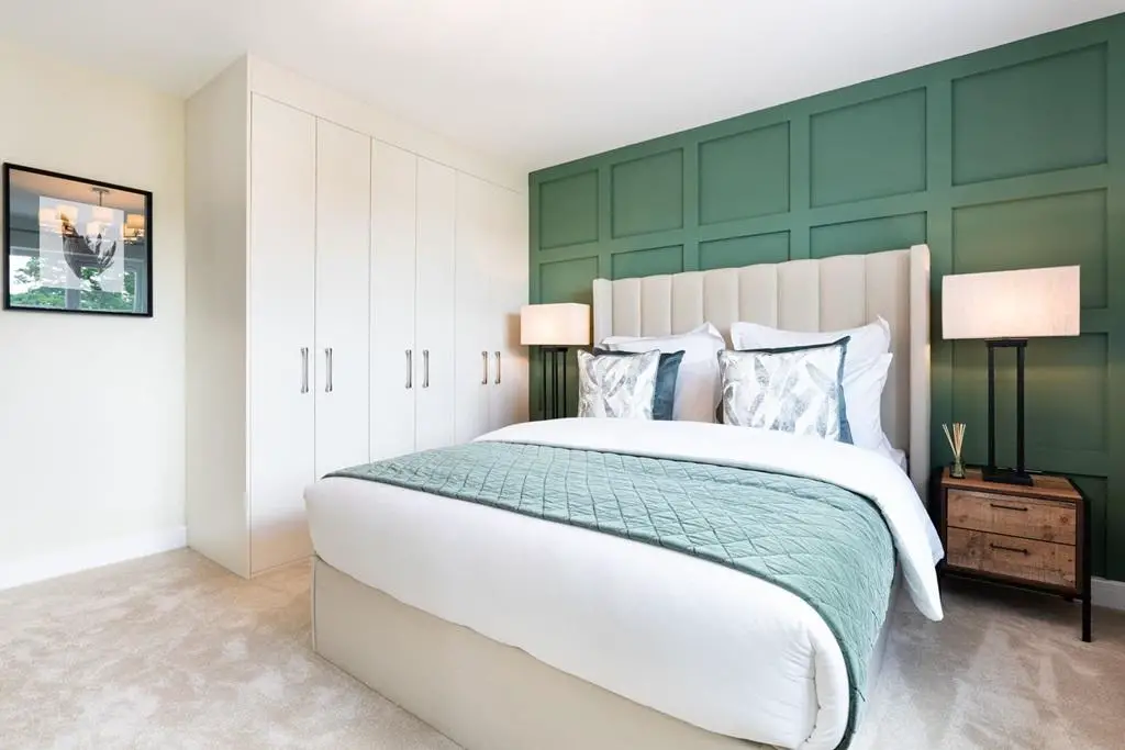 Large bedrooms with room for fitted wardrobes