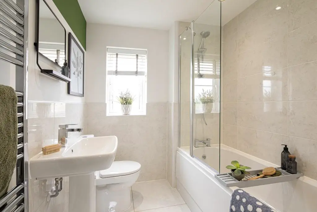 Bathroom in The Woodcote 4 bedroom home