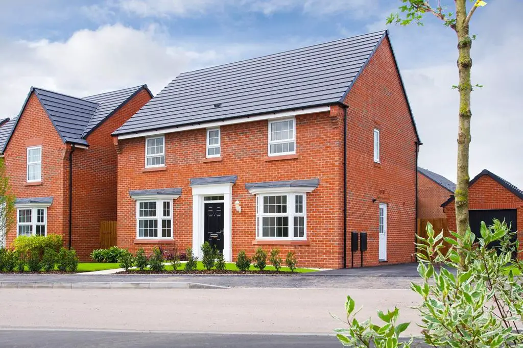 Outside view of 4 bedroom detached Bradgate