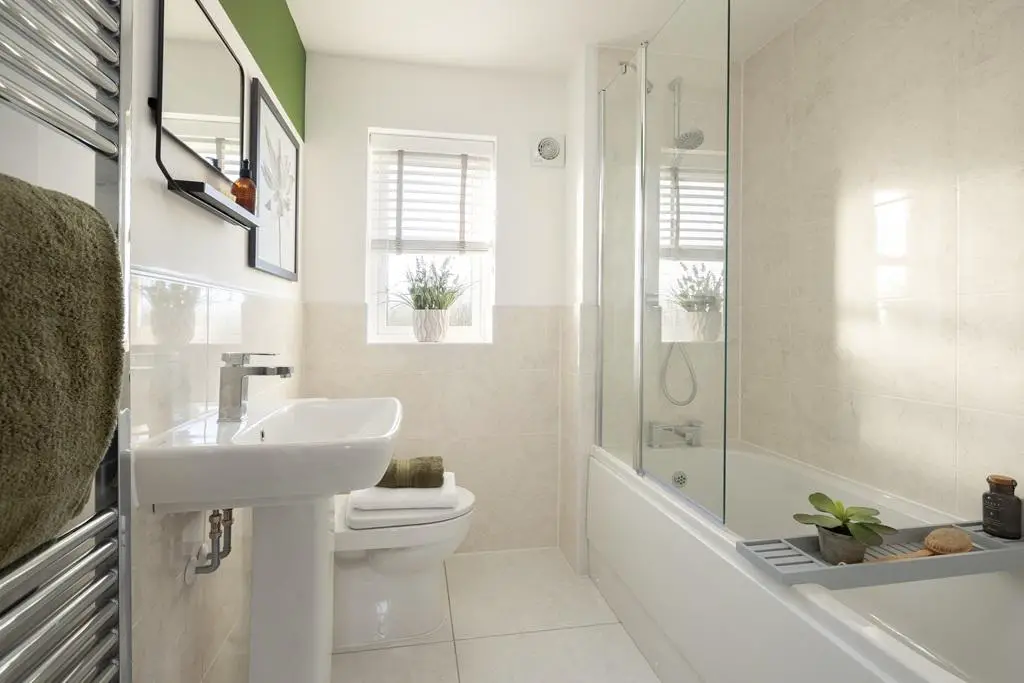Bathroom in the Woodcote 4 bedroom home