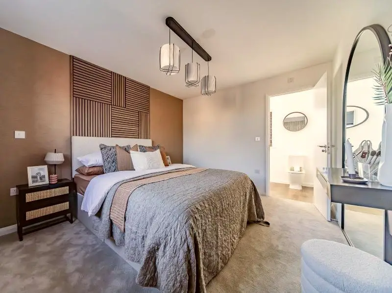 Main bedroom taken in the 2 Bed Showhome at...